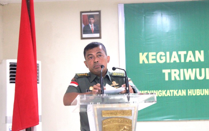 Aster Kasdam XII/Tpr Kolonel Arm Djoko Sudjarwo