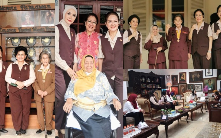 KB WCP Bersama Kemen PPPA saat Kunjungi 6 Tokoh Pejuang Perempuan