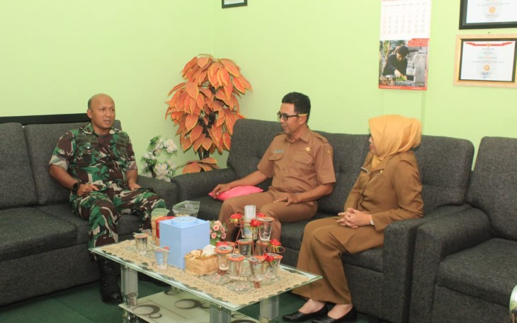 Kunjungan kerja strategis Dandim 0806/Trenggalek ke Kantor Dinas Perikanan Kabupaten Trenggalek