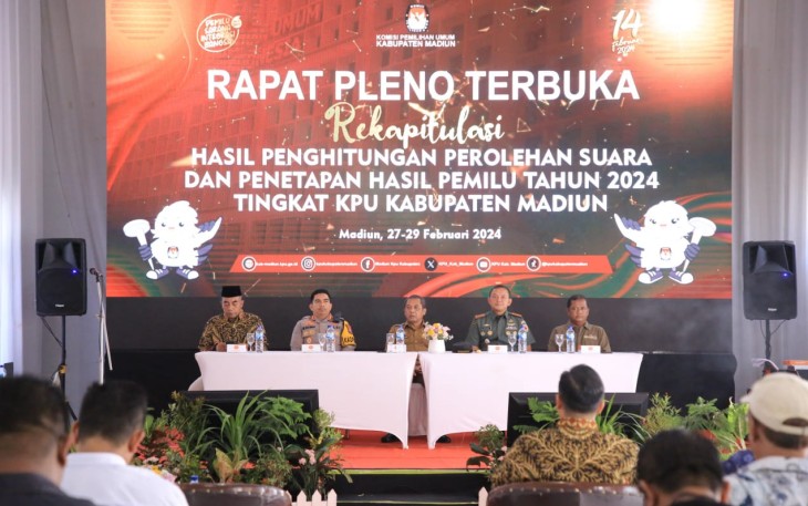 Rapat Pleno Rekapitulasi Perhitungan Suara