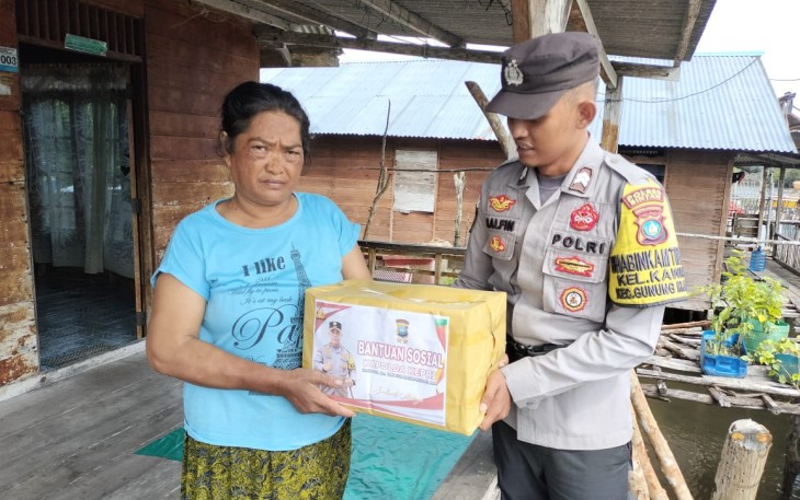 1500 Paket Sembako Diberikan Polres Bintan Untuk Masyarakat Selama Bulan Suci Ramadan 