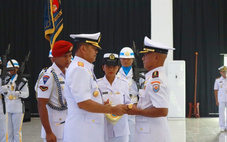 Pengukuhan Komandan Detasemen Intelijen Koarmada III