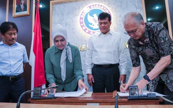 Penandatanganan ekspor mangga gedong gincu ke Jepang