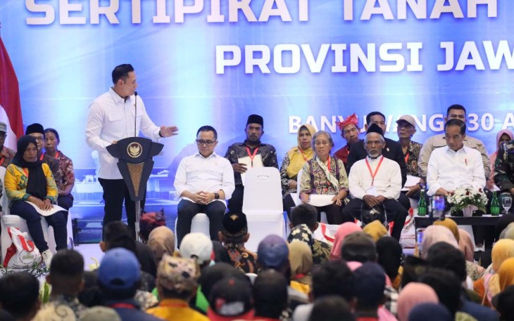Menteri ATR/BPN Agus Harimurti Yudhoyono 