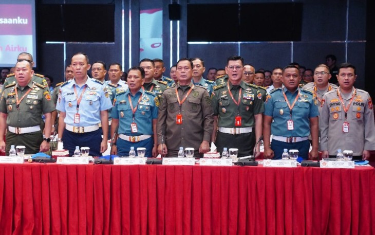 Danpuspom TNI Buka Rakornis POM TNI-Propam Polri Tahun 2024 