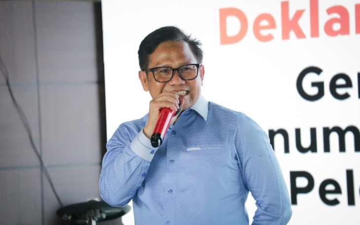 Ketua Umum Partai Kebangkitan Bangsa Muhaimin Iskandar 