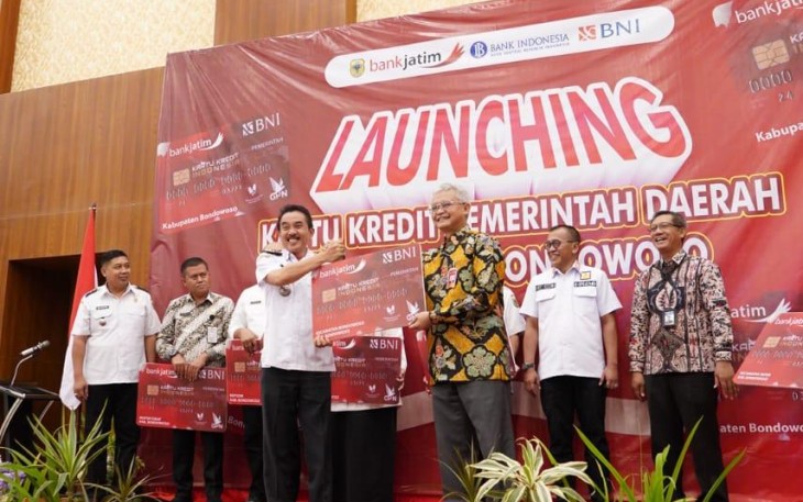 Bank Jatim dan Pemkab Bondowoso Launching KKPD