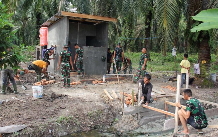 Pembuatan Sumur Bor di Dusun 2 Tangkahan