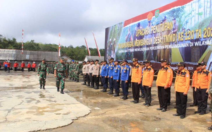 Penutupan TMMD ke-120 Kodim 0806/Trenggalek 