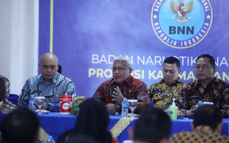 Kepala BNN RI Marthinus Hukom