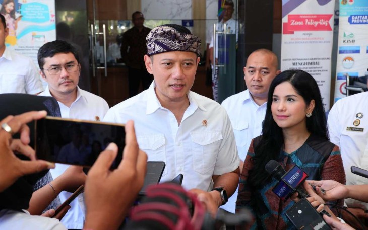 Menteri ATR/BPN Agus Harimurti Yudhoyono 