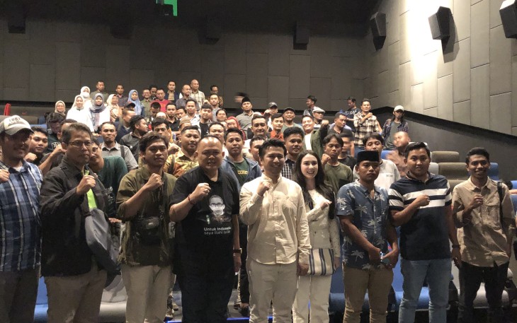 Ribuan Aktivis KAHMI Jatim Nobar Film Lafran Pane