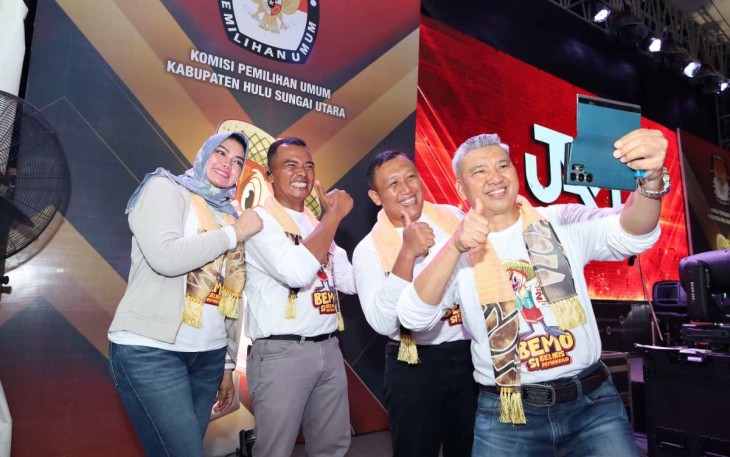 Launching maskot n jingle pemilihan Bupati dan Wakil Bupati 