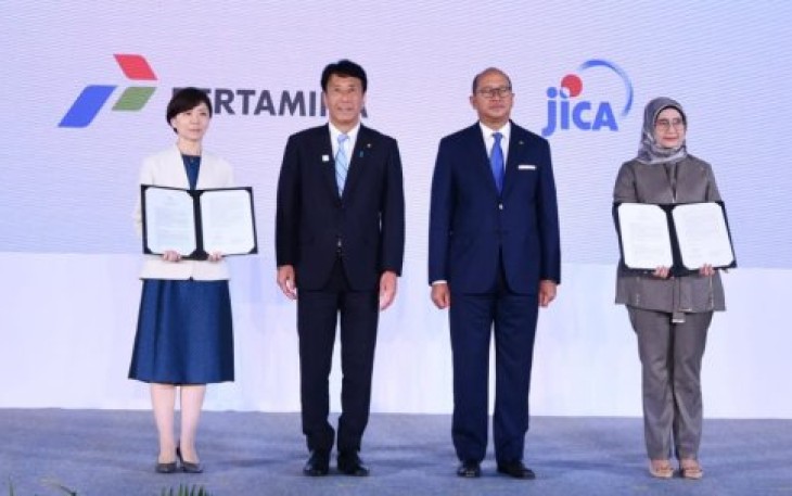 Menteri Investasi/Kepala BKPM Rosan Roeslani menghadiri kerjasama Pertamina dengan perusahaan Jepang di Jakarta, Rabu (21/8)