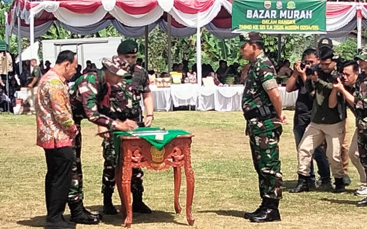 Kasdam I/BB Resmi Menutup TMMD ke-121 TA 2024 Kodim 0204/DS.