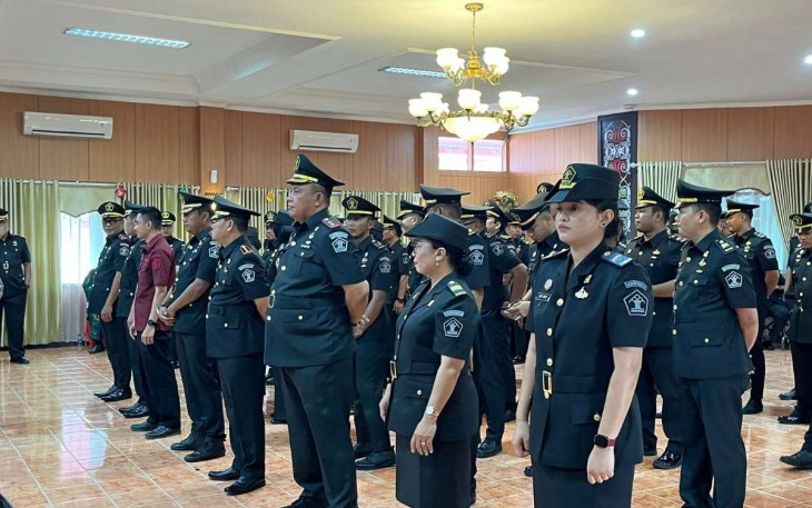 Pelantikan Kepala Lapas Narkotika Kelas IIA Samarinda 