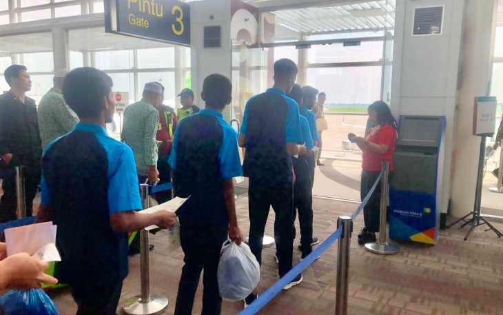 Deportasi warga asing melalui bandara Kualanamu, Medan
