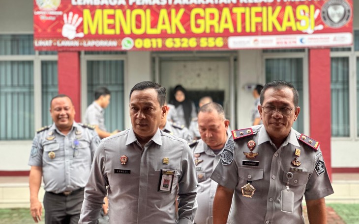 Kalapas I Medan Terima Kunjungan Direktur Pembinaan Narapidana dan Anak Binaan.