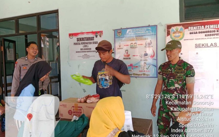 Pendampingan bantuan pangan wilayah desa binaan 