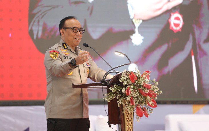 As SDM Kapolri Irjen Dedi Prasetyo  