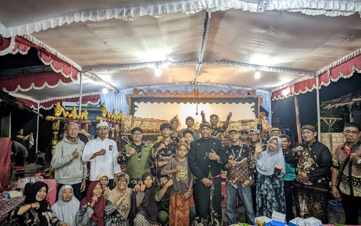 Pagelaran wayang kulit HUT PSH Pilangbango 