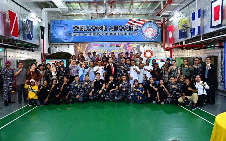Satgas Port Visit 2024 tiba di PNG