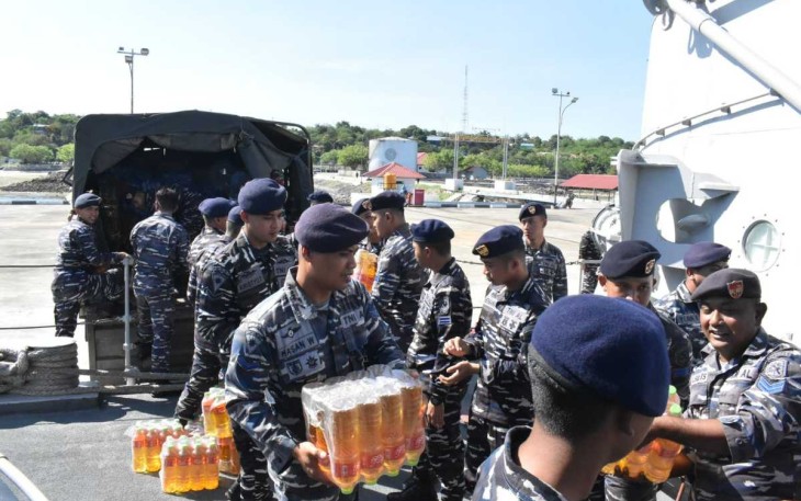 Prajurit Lantamal VII Kupang 