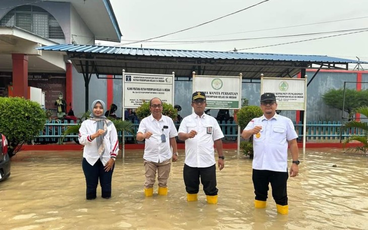 Kakanwil Kemenkumham Sumut Lakukan Kunjungan ke Sejumlah Lapas dan Rutan di Medan.