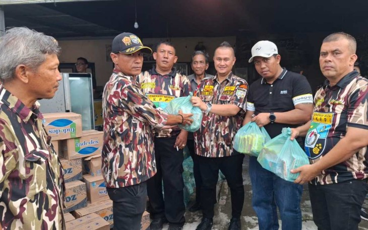 GM FKPPI Medan salurkan bantuan kemanusiaan 