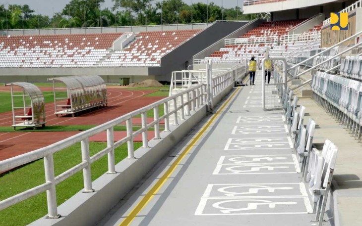 Lokasi khusus penyandang disabilitas di stadion