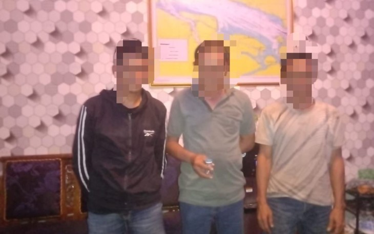 Nelayan pengguna sabu di perairan Tanjung Sekodi, Riau