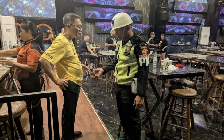 Operasi Gaktib Denpom I/5 Medan di tempat hiburan malam 