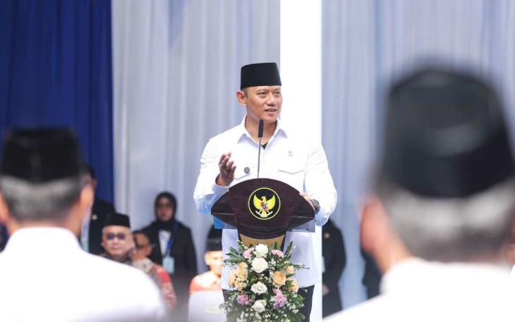 Menko Infrastruktur dan Pembangunan Kewilayahan Agus Harimurti Yudhoyono 