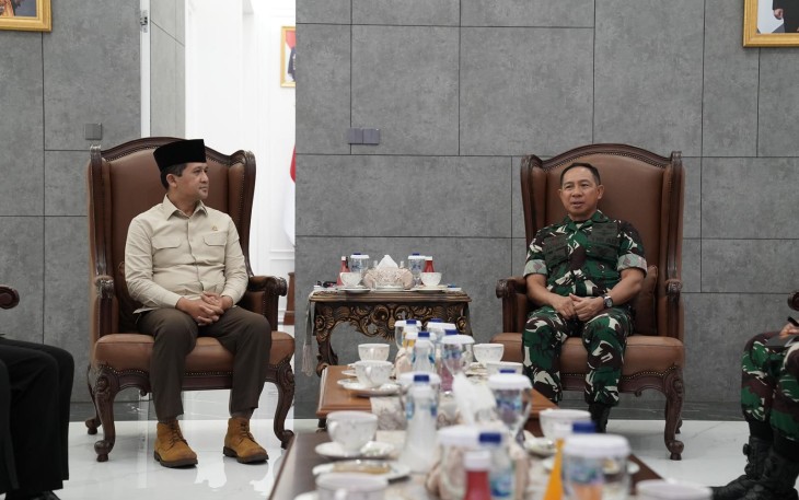 Panglima TNI saat Terima Audiensi Menteri Perhubungan RI