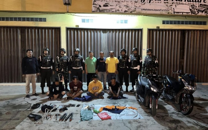 Denpom I/5 Medan amankan pelaku begal dan pencurian