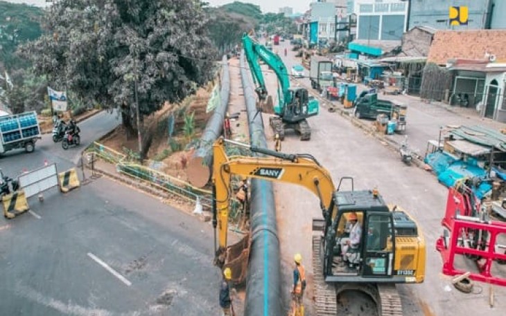 Jalur SPAM Regional Jatiluhur Sistem Hilir 