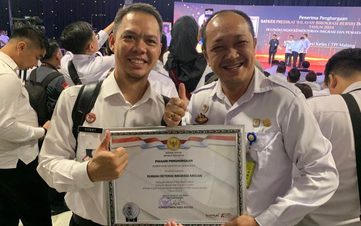 Dipimpin Sarsaralos Sivakkar Rudenim Medan Meraih WBK Tahun 2024.