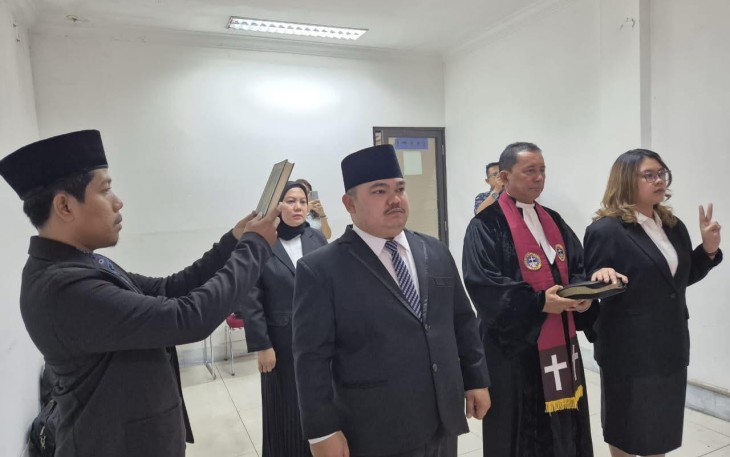 Kanwil Kemenkumham Sumut Gelar Sumpah Jabatan Notaris