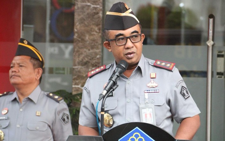 Kakanwil Kemenkumham Sumut Pimpin Apel Pagi.