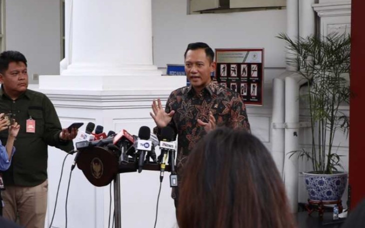Menteri ATR/BPN Agus Harimurti Yudhoyono 