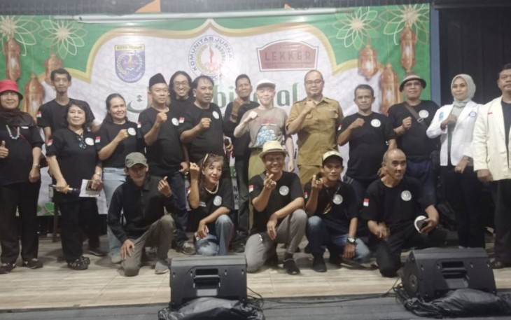 Halalbihalal Komunitas Jurnalis Depok di Kedai Lekker, Senin (29/4)