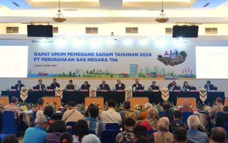 RUPST PGN 2023 di Jakarta 