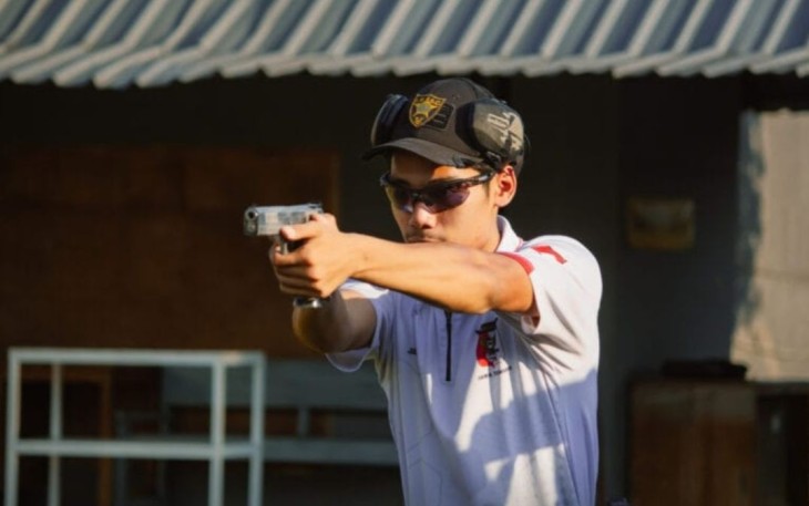 Jibril atlet menembak Perbakin Solo Jawa Tengah 