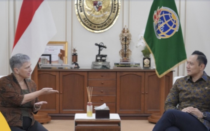 Menteri ATR/BPN Agus Harimurti Yudhoyono 