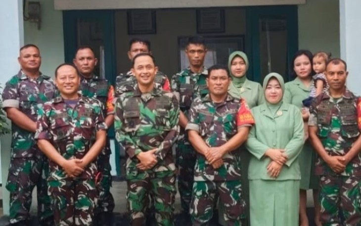 Dandim 0315/Tanjungpinang Kunker ke Makoramil 07/Tambelan
