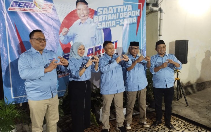 Deklarasi GERUSS untuk Supian Suri di Kampung Lio Kota Depok, Rabu (24/7)