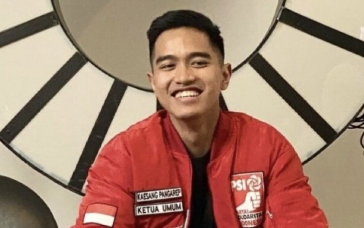 Ketua Umum Partai Solidaritas Indonesia Kaesang Pangarep 