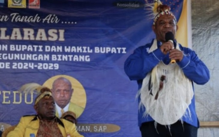 Kader partai Golkar Pegubin Arnol Taplo