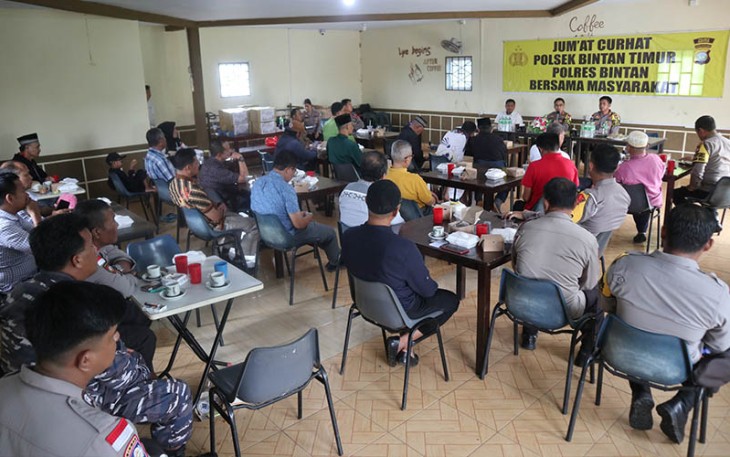Jumat Curhat Kapolres Bintan