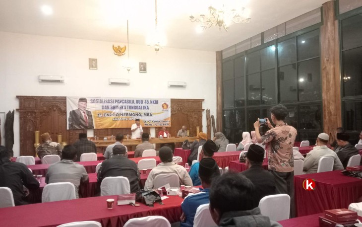 Situasi Acara Sosialisasi Empat Pilar Kebangsaan oleh Endro Hermono Anggota Komisi 4 DPR RI Dapil Jawa Timur 6